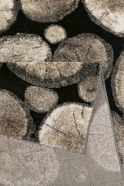 Kurzflorteppich Logs 160 x 225 cm