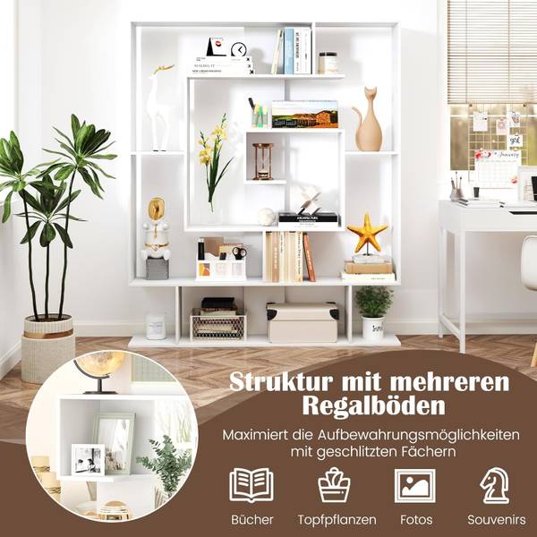 Bücherregal VH34785 Weiß