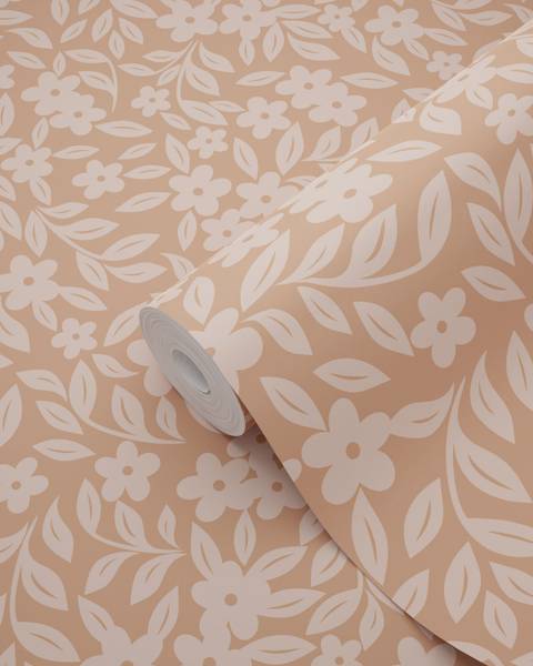Tapete 131445 Pink - Papier - 50 x 900 x 50 cm