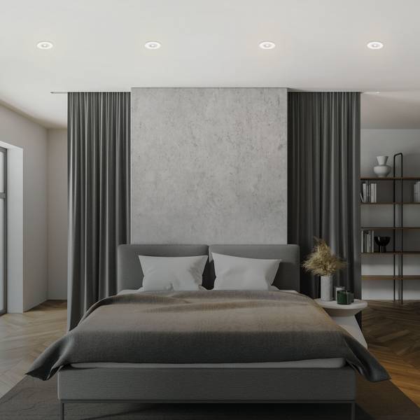 LED Einbauleuchten, weiß, dimmbar, 4xLED Weiß