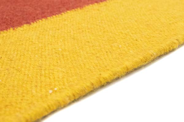 Handgewebt Kelimteppich Rot - Wolle - 120 x 1 x 180 cm