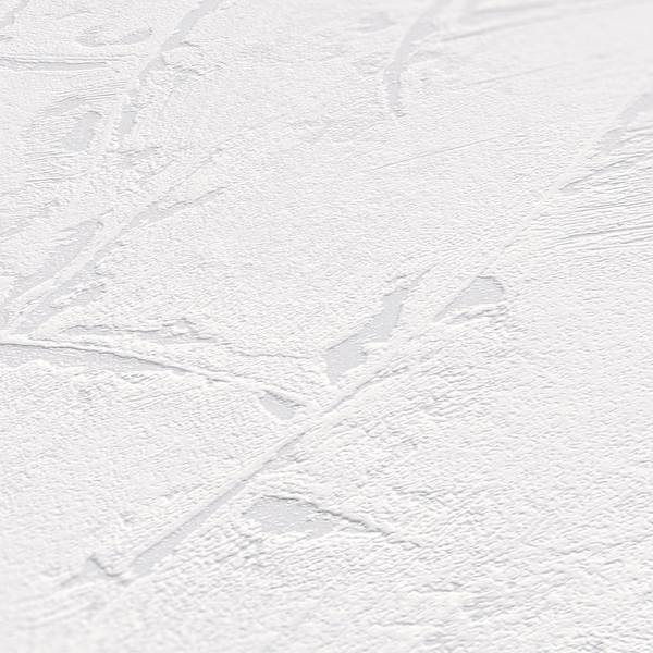 Vliestapete 573 Putzoptik modern Weiß