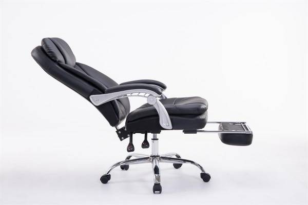 Chefsessel XL Troy Schwarz - Kunstleder - 65 x 115 x 66 cm