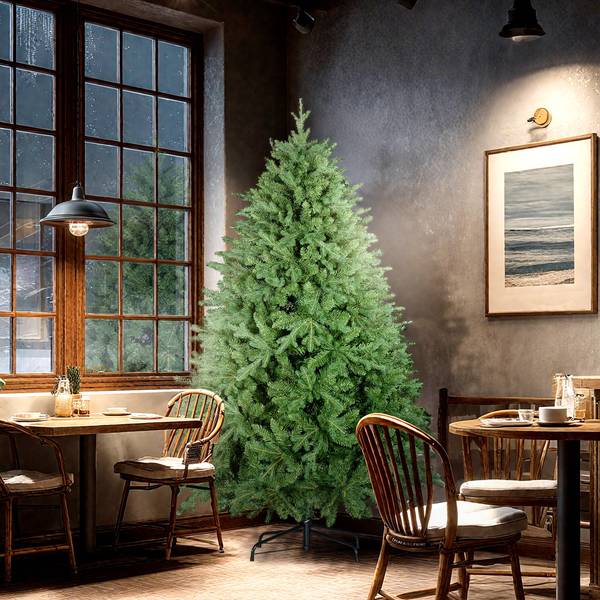 Weihnachtsbaum 83C-150V00GN Grün - Kunststoff - 115 x 180 x 115 cm