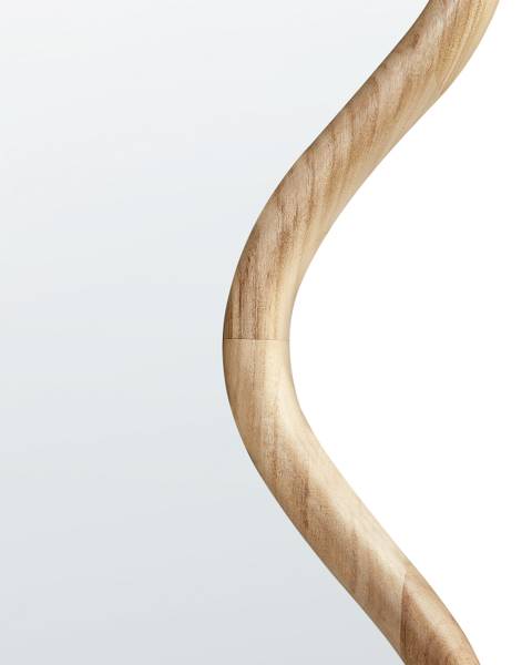 Wandspiegel MURAT Braun - Bambus - 69 x 150 x 3 cm