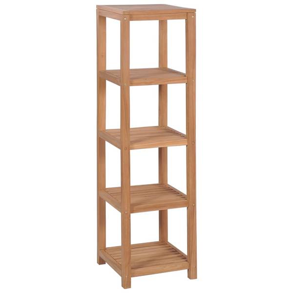 Badregal D5094 Braun - Holz teilmassiv - 42 x 165 x 42 cm
