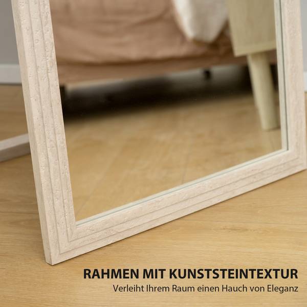 Lichaamslange spiegel 83D-069V00WT wit - glas - 4 x 160 x 50 cm