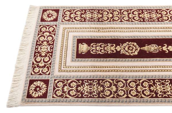 Tapis de passage Darya CMXXXVIII Beige - Laine - 79 x 1 x 201 cm