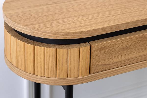Schreibtisch ATELIER Braun - Holzwerkstoff - 120 x 76 x 60 cm
