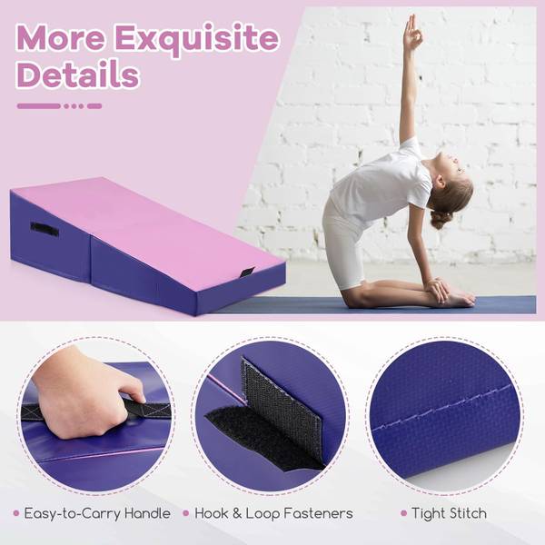 Gymnastikmatte RT32342BUDE Violett - Textil - 75 x 36 x 150 cm