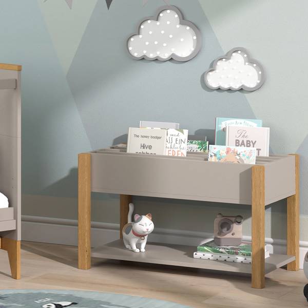 Bibliothèque enfant Malia 52192 Beige - Bois manufacturé - 80 x 46 x 40 cm