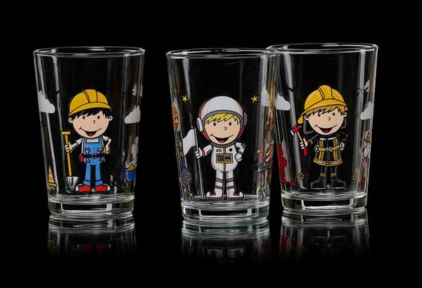 Kindergläser Berufe Jungen 24er Set kaufen