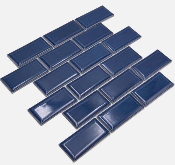 Mosaikfliesen 24-04K Blau - Keramik - 30 x 30 x 30 cm