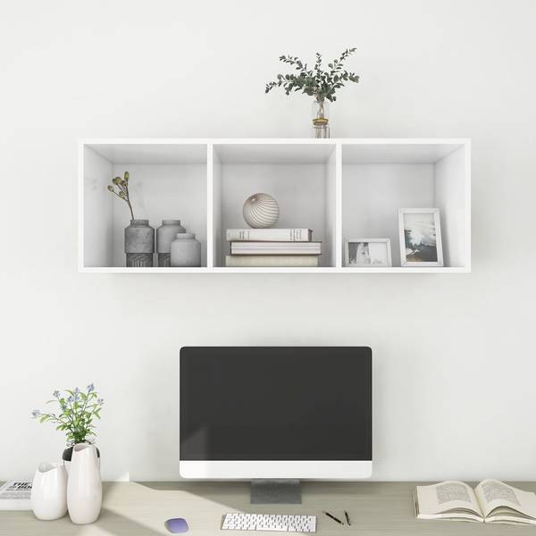Tv-kast 3007906 wit - Hoogte: 107 cm