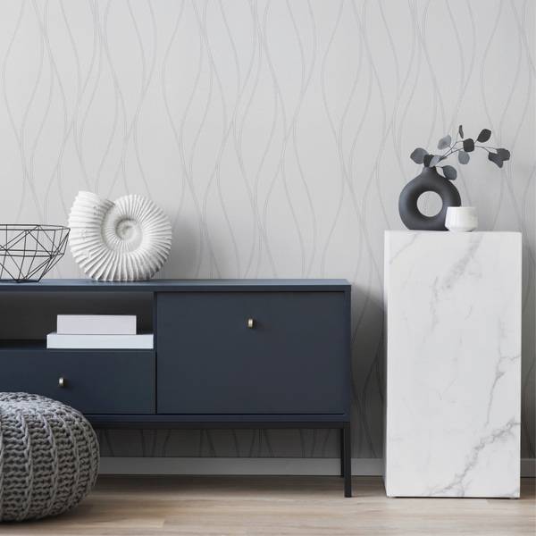 Vliestapete 4771 überstreichbar Design Weiß - Fleece - 53 x 1005 x 1 cm