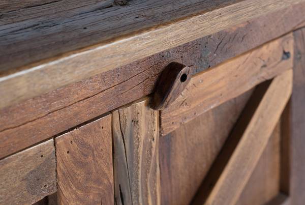 Sideboard 2139 Braun - Massivholz - 180 x 90 x 40 cm