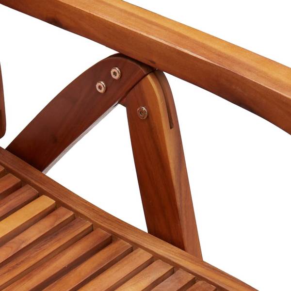 Chaise de jardin 3033677 (lot de 8) Marron - Acacia - 56 x 107 x 72 cm