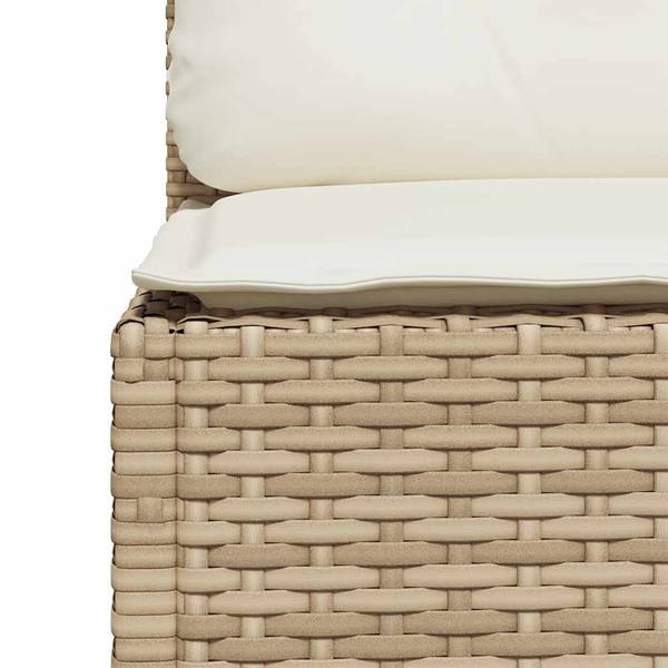 Garten-Lounge-Set 3036234-1 (7-teilig) Beige - Stahl - 63 x 62 x 63 cm