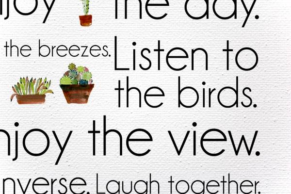 Leinwand 60x40 Yard-Regeln Polyester - 3 x 60 x 40 cm