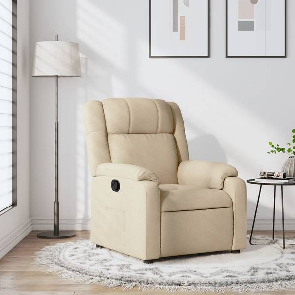 Fauteuil inclinable 3032486-1 Crème - Blanc