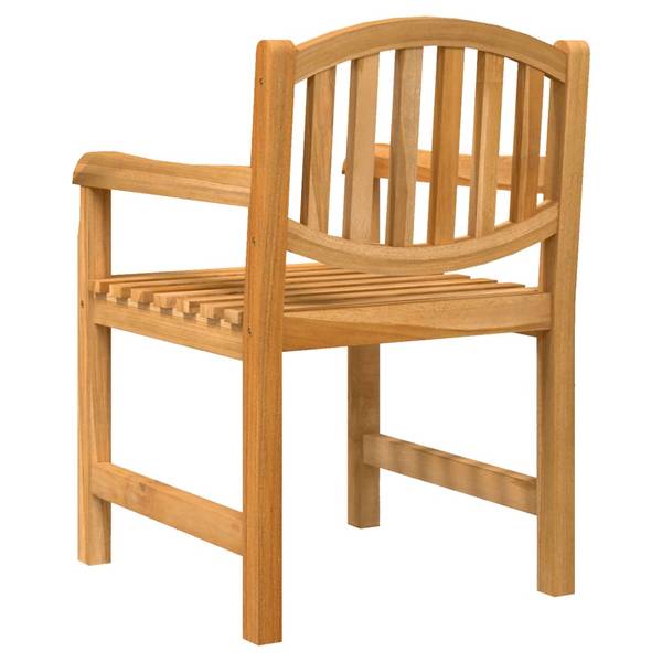Garten Essgruppe 3029216-1 (3-teilig) Braun - Teakholz - 110 x 77 x 110 cm