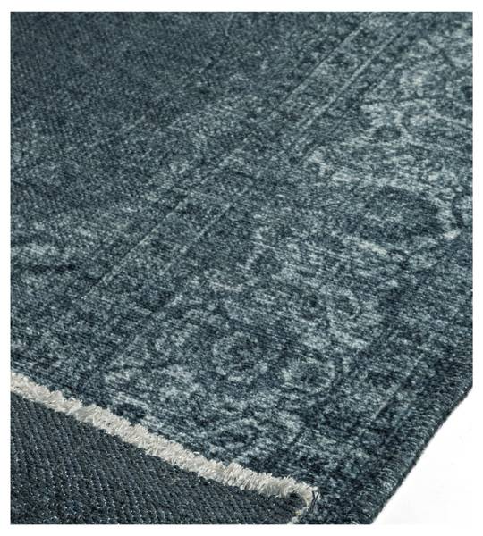 Tapis Vintage Anthracite Gris 195X280cm Gris - 195 x 280 cm