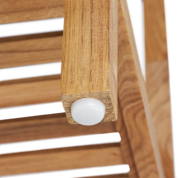 Badkamerrek walnotenhout 5 etages bruin - plaatmateriaal op houtbasis - 36 x 145 x 36 cm