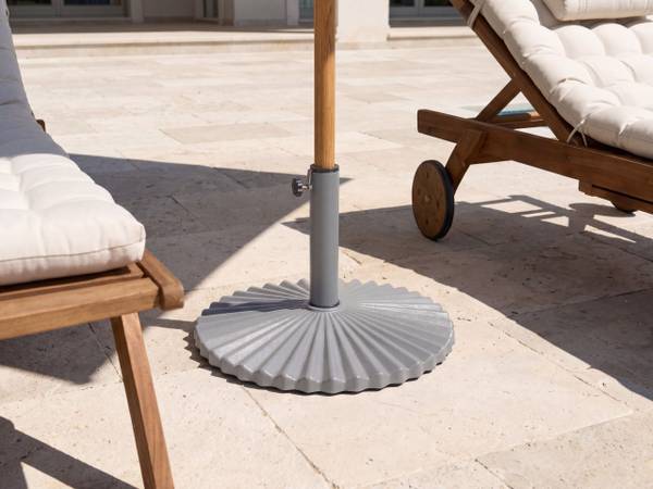 Accessoires voor parasols CAREZZA grijs