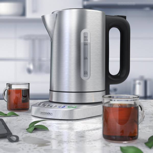 Wasserkocher GE-2188 Silber - Metall - 26 x 20 x 22 cm