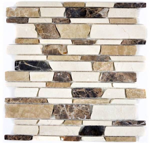 Mosaikfliesen 40-12-295 Stein - 30 x 28 x 28 cm