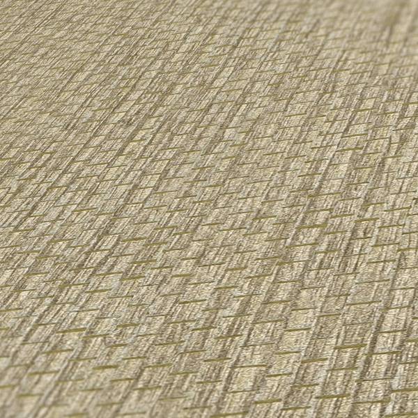 Gewebe Tapete Grau, Braun Braun - Grau