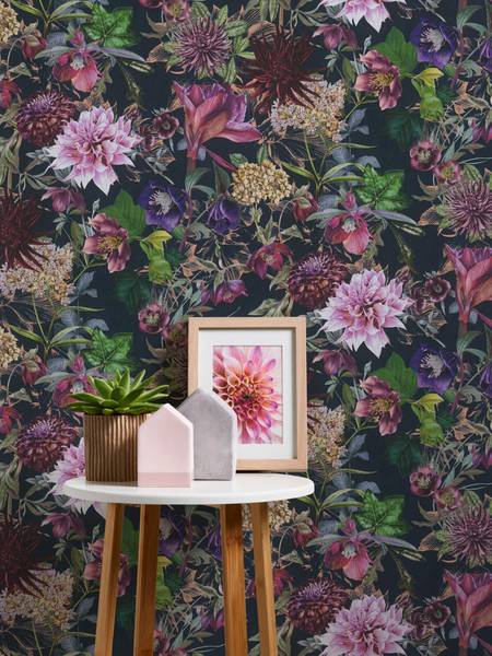Vliestapete 381756-GU Schwarz - Kunststoff - 53 x 1 x 1005 cm