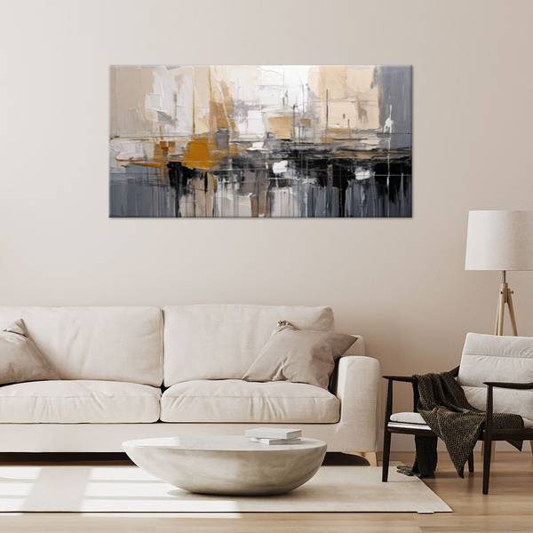 Canvas schilderij Aura 80 x 40 cm