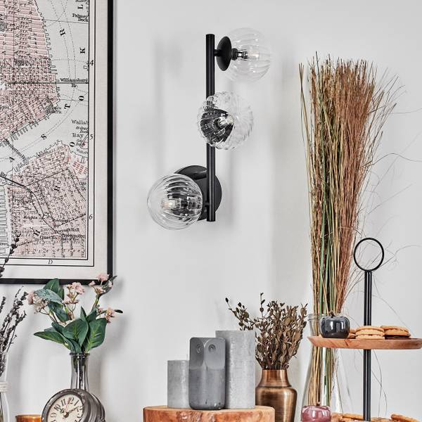 Wandleuchte Isorella Durchsichtig