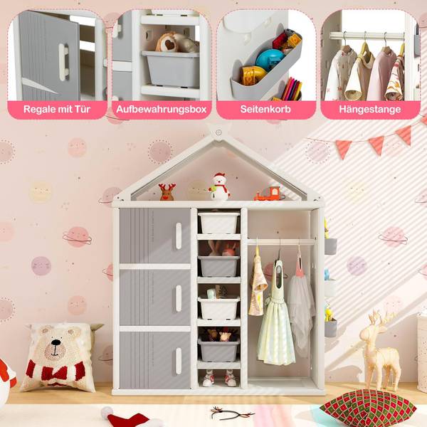Kinderregal FB32368 Grau