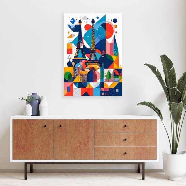 Tableau déco Abstraction 70 x 100 cm