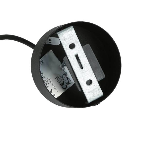 Hängeleuchte KALETE Schwarz - Glas - Metall