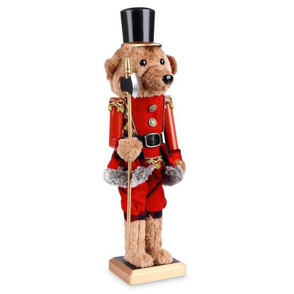 Figur 839309 Schwarz - Braun - Rot - Kunststoff - 12 x 39 x 14 cm