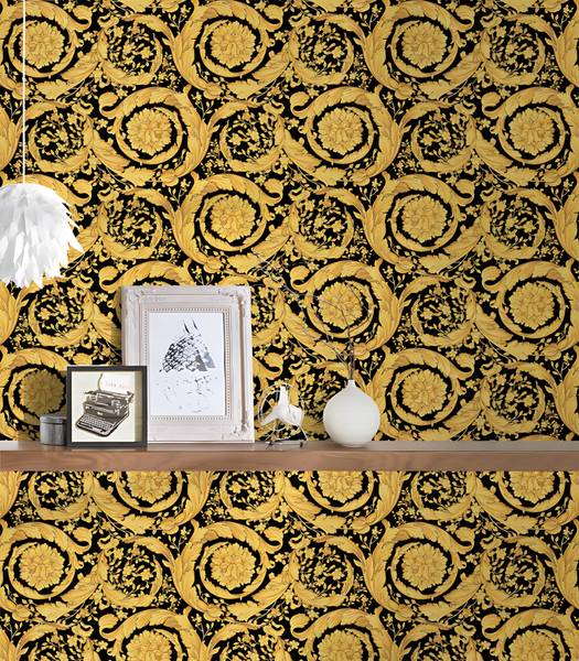 Vliestapete 935834-GU Gold - Kunststoff - 70 x 1 x 1005 cm