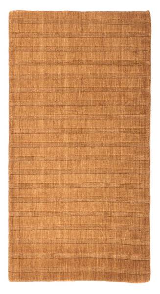 Kurzflorteppich Naturals Braun - Wolle - 75 x 2 x 142 cm