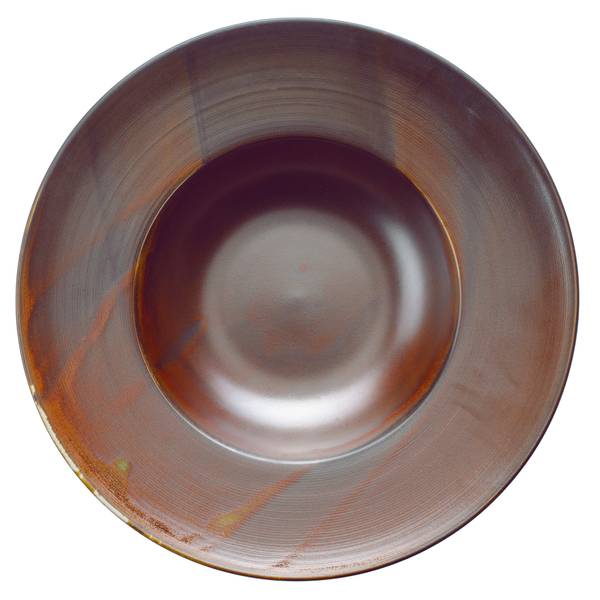 Suuppenteller FIRE Braun - Porzellan - 29 x 5 x 29 cm