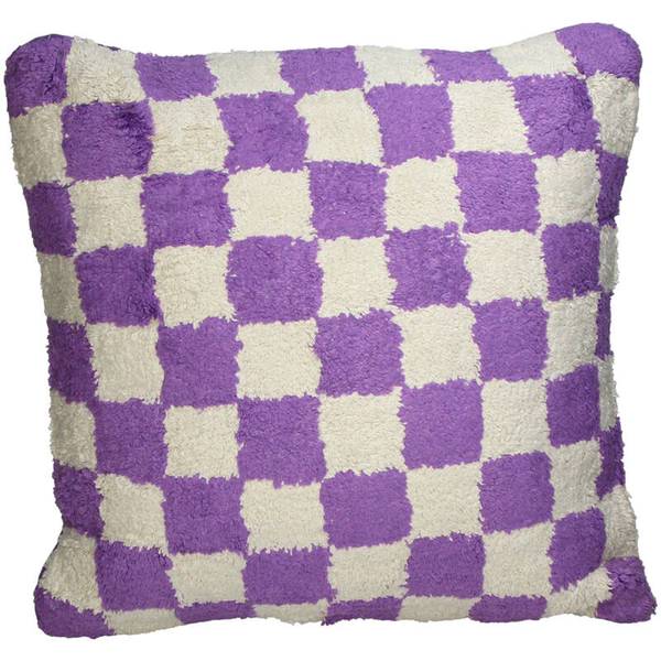 Kissen Checker Flieder