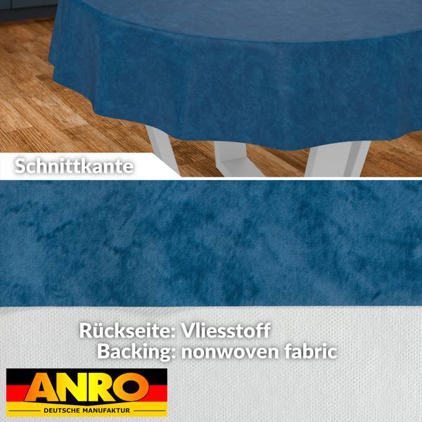 Wachstuchtischdecke Naturel Marmor 120 x 120 cm