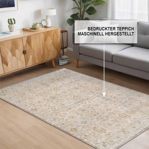 Teppich Ryella 230 x 230 x 230 cm - Durchmesser: 160 cm