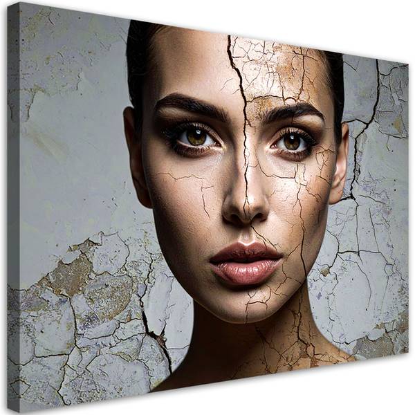 Canvas shilderij Vrouwen 30 x 20 cm