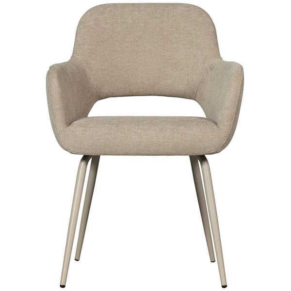 Chaises de salle à manger Jenny lot de 2 Beige - Beige clair