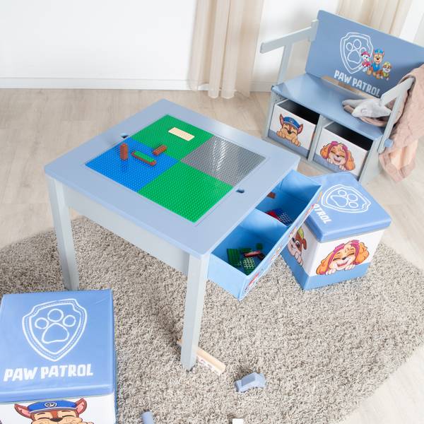 Table avec plateau réversible Paw Patrol Bois manufacturé - 50 x 51 x 60 cm
