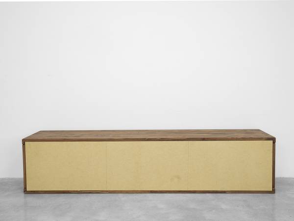 TV-schrank Marika Braun - Kiefer - 180 x 40 x 40 cm