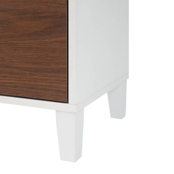 Bad freistehender Lagerschrank Holzwerkstoff - 66 x 87 x 66 cm