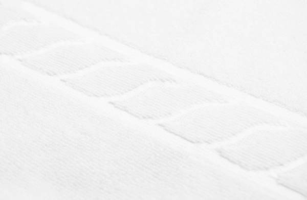 Duschtücher 00000372 3er-Set Weiß - Textil - 70 x 1 x 140 cm